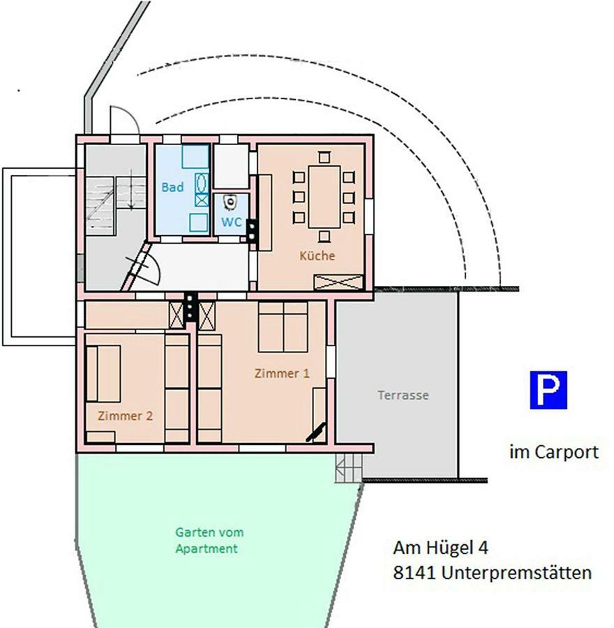 Апартаменты Pm-Apart Premstaetten Унтерпремстеттен Экстерьер фото